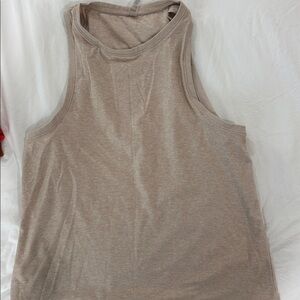 Beyond Yoga Oatmeal Racerback Tank Top XS